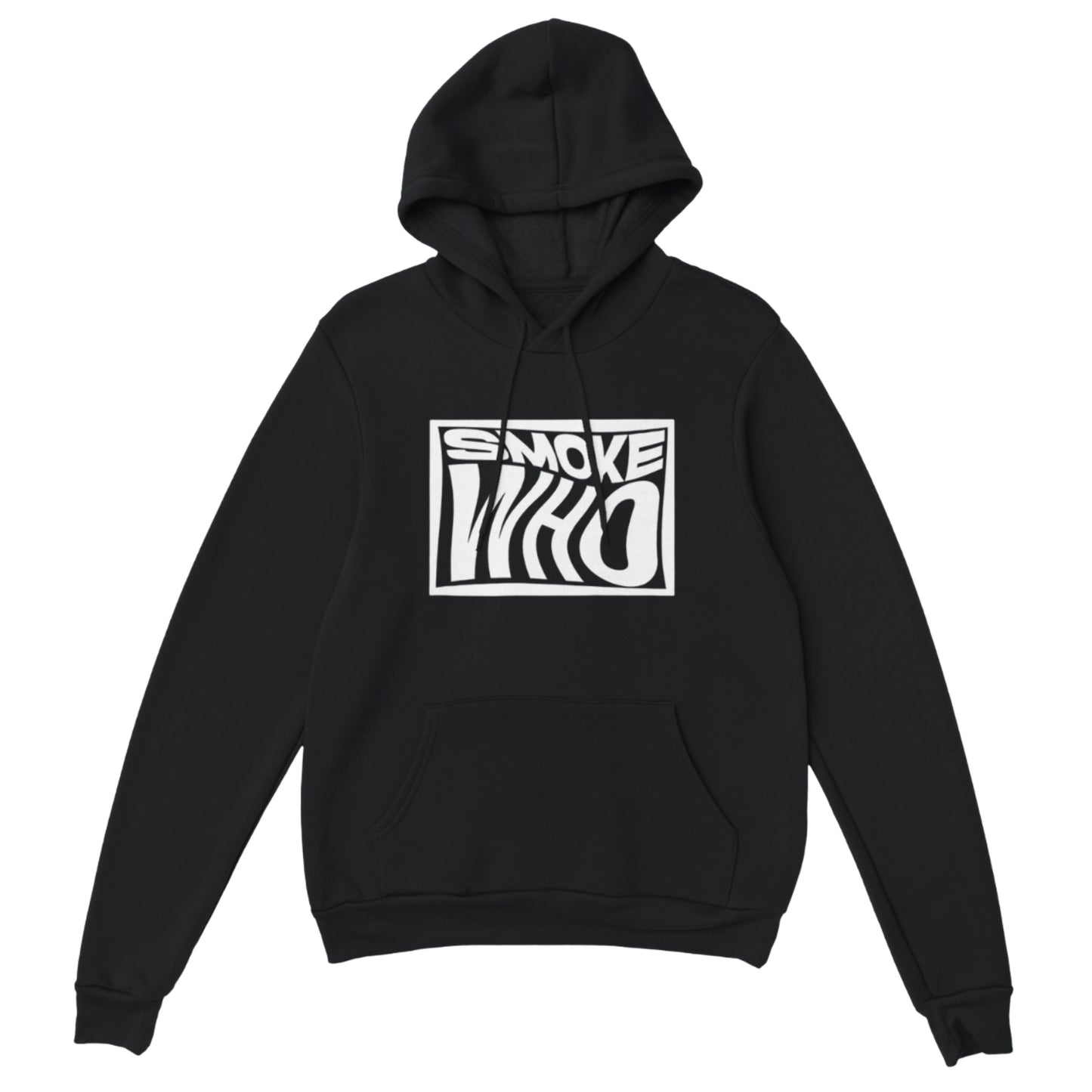 Smoke Who Logo Black Hoodie