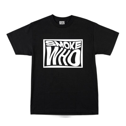 Smoke Who Logo Black Tee